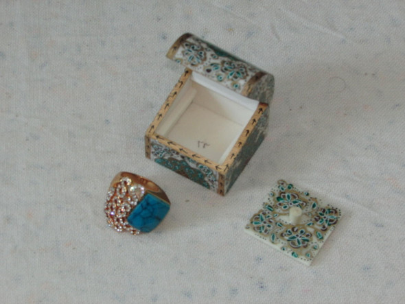 Persian miniature Jewelery's box