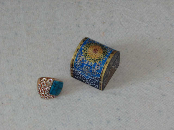 handmade box miniature Jewelry's box