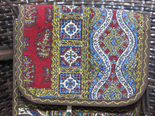 Exclusive handbag for her handmade Tapestry cotton Cloth Small handbag , Shoulder bag , Fine Craftsmanship Detail