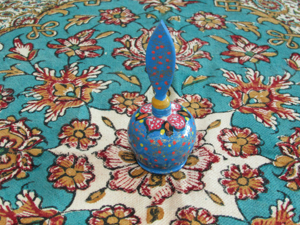 Exclusive Eye Liner  , A Cute Hand Painted "Camel bone" Kohl Tube and  Stick. Fine Craftsmanship Detail