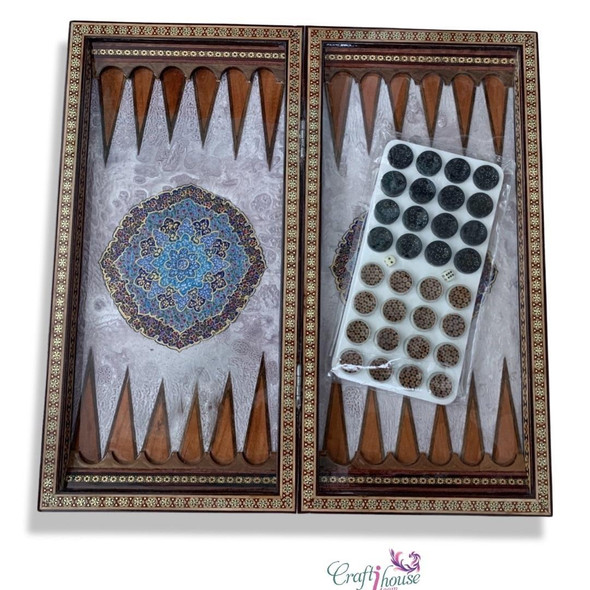 Premium Uae Backgammon Board Game Premium Handcrafted Craftsmanship