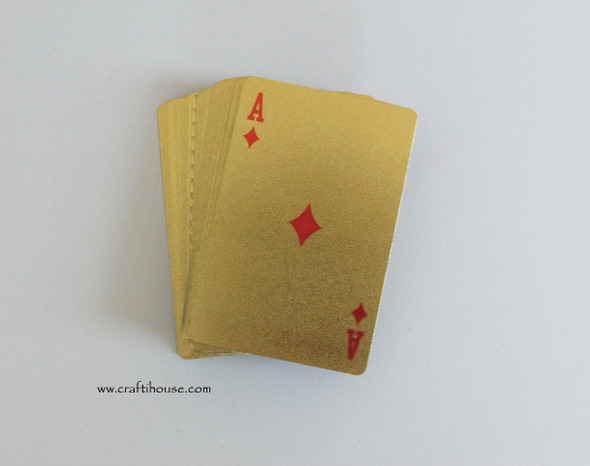 Luxury Uae playing card 24K Gold Premium Design Showcase