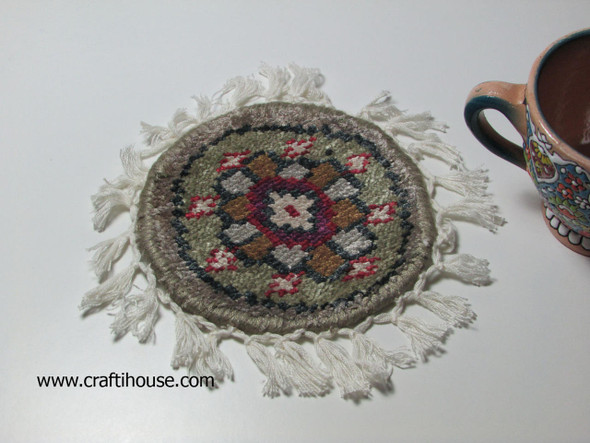 Round Handmade Carpet
