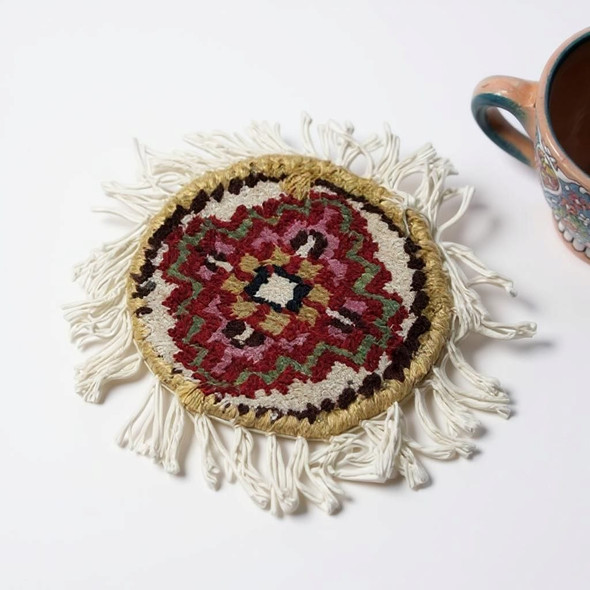 From the Heritage series: A set of assorted handmade carpet tea for the highest tier of unique luxury small gifting and cultural decor.