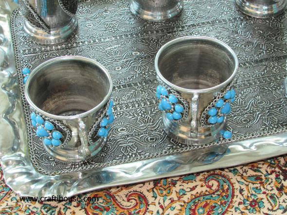 Handcrafted Artisan hand Ornamented Tea Lifestyle Visual
