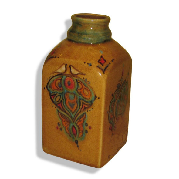 Luxury Handcrafted Glazed Earthenware Drinking Bottle Premium Design Showcase