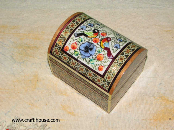 Exclusive Khatamkari Hand painted Sophisticated Fine Craftsmanship Detail