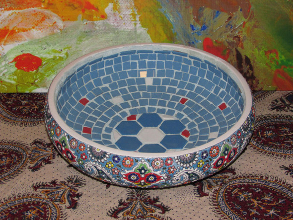 Luxury mium Hand Enamel Painted Earthenware Bowl Premium Design Showcase