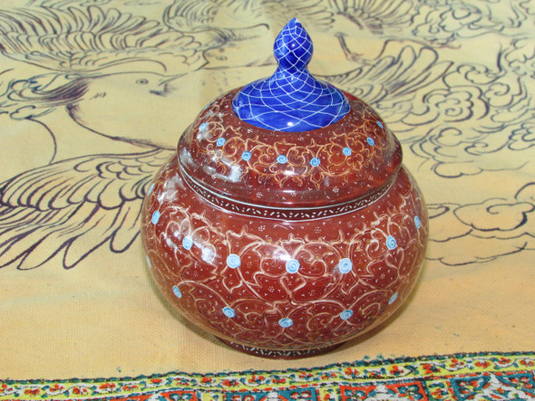 Luxury Artisan Mina Kari (Enamel) Copper Premium Design Showcase