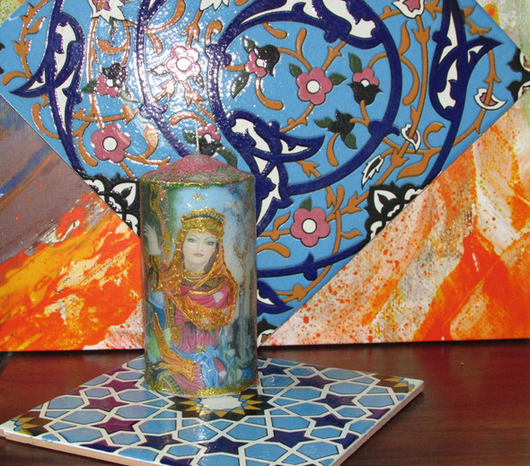 Candle Miniature | Sophisticated Boutique Accessory | Crafted In Dubai - Luxury Handcrafted Art Craftihouse Dubai