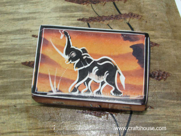 Stone Trinket Keepsake Box Handcrafted African Art