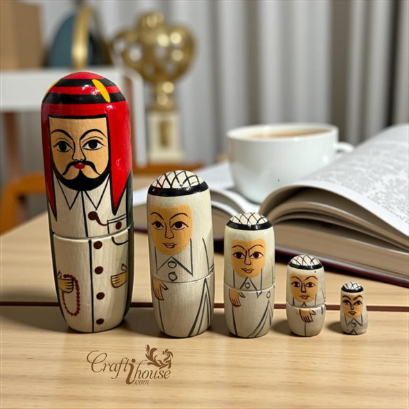UAE Heritage Dolls Set – Traditional Arabic Gift