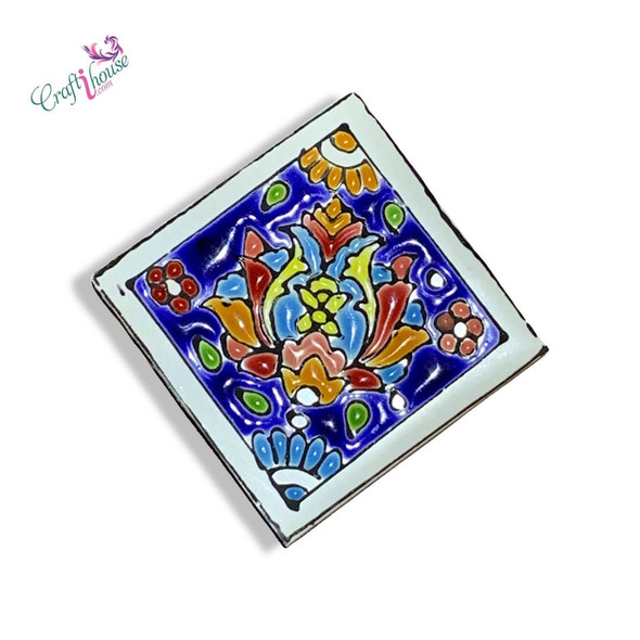 Handmade Ceramic Collectible Fridge Magnet . enamel magnet 