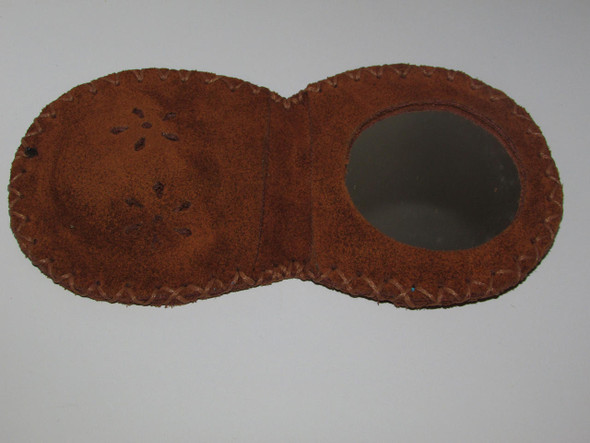Leather Mirror Wallet.
