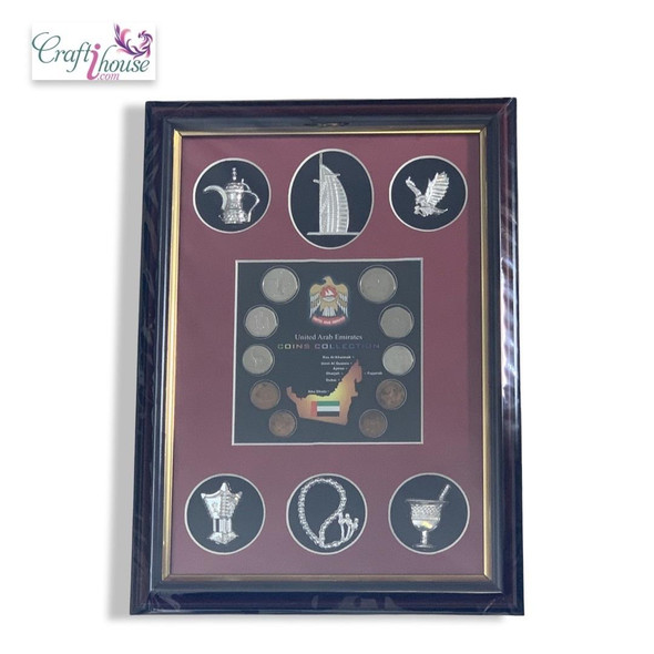 7 House Frame Emirates Emirates | Premium Handcrafted Memento | High-end Gift - Luxury Handcrafted Art Craftihouse Dubai