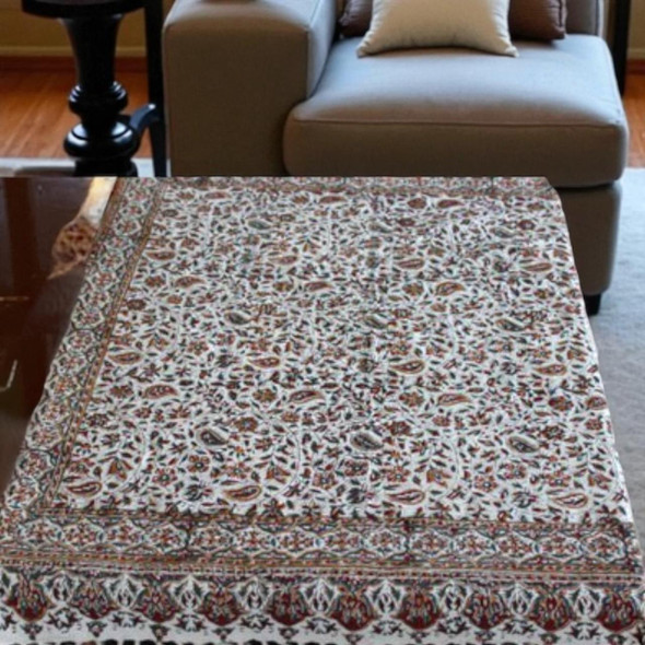 Luxury Uae Boho Floral 100x100 Cotton Premium Design Showcase