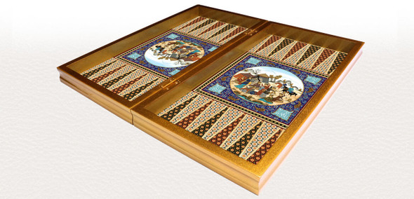 backgammon table