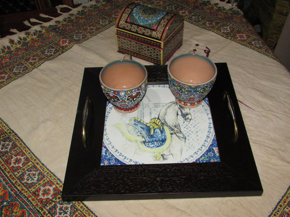 tea serving tray