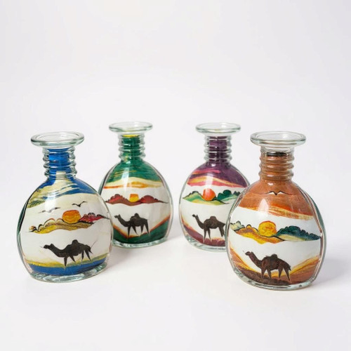 Corporate Ideas Customized Sand Bottle | Artisan Home Decor | Unique Middle Eastern Piece - Luxury Handcrafted Art Craftihouse Dubai