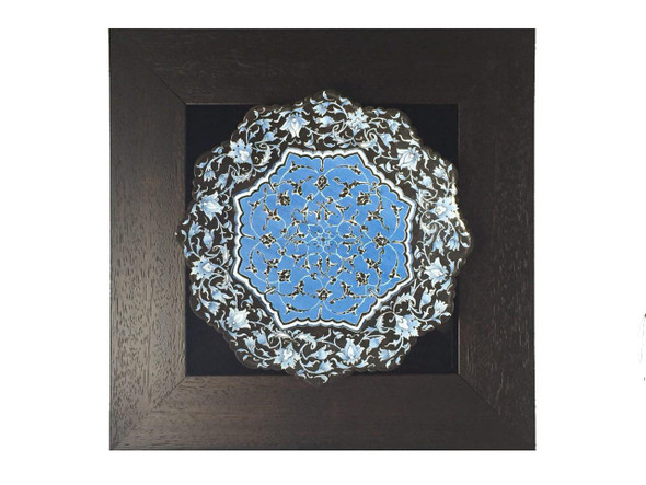 Luxury Hand Painted Copper Plate Premium Design Showcase