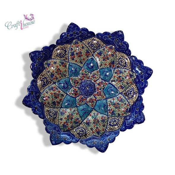 Luxury Persian Minakari wall hanging copper Premium Design Showcase