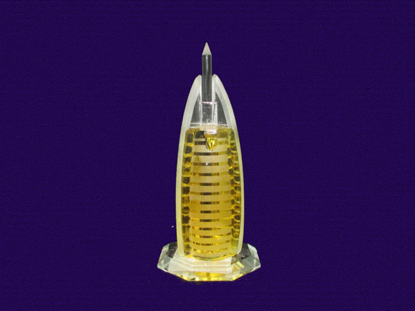 Exclusive Burj Alarab Golden_white Color Crystal Fine Craftsmanship Detail