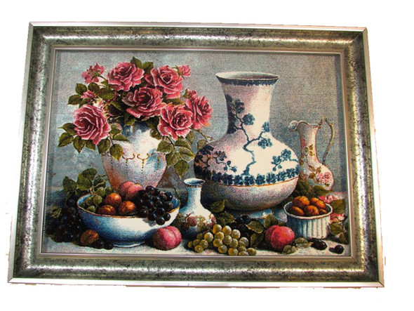 Luxury Flower Pattern Handmade Carpet A Stunning Machine Made Carpet Premium Design Showcase