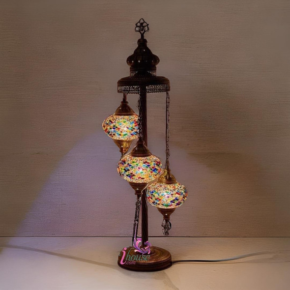 Luxury Turkish Turkish Mosaic Floor Lamp Premium Design Showcase