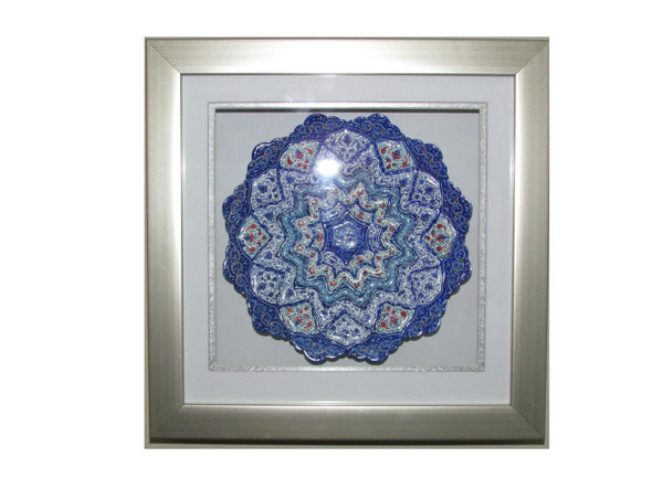 Handcrafted Hand Painted Copper Plate Lifestyle Visual