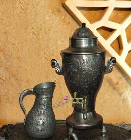 Luxury Uae Antique Inspired Samavar Heritage Premium Design Showcase