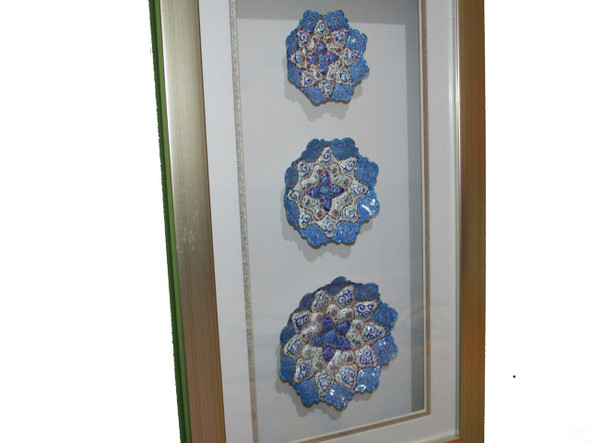 Exclusive Hand Painted Wall Hanging Fine Craftsmanship Detail