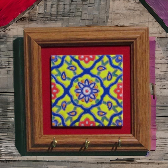 Handcrafted wall hanging key holder with – Craftihouse Luxury - Authentic Luxury Craftsmanship