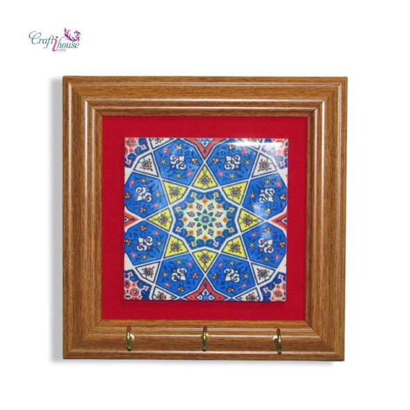 Exclusive Artisan wall hanging key holder Fine Craftsmanship Detail