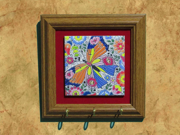 Artisan wall hanging key holder with – Craftihouse Gift - Authentic Luxury Craftsmanship
