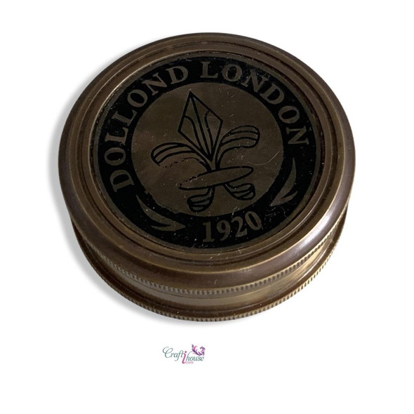 Brass Pocket Compass Marine Compass | Artisan Home Decor | Unique Middle Eastern Piece - Luxury Handcrafted Art Craftihouse Dubai