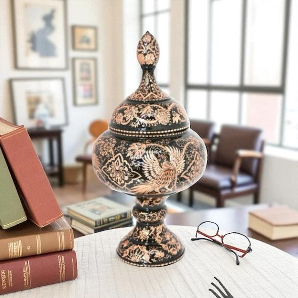 Copper serving bowl handmade