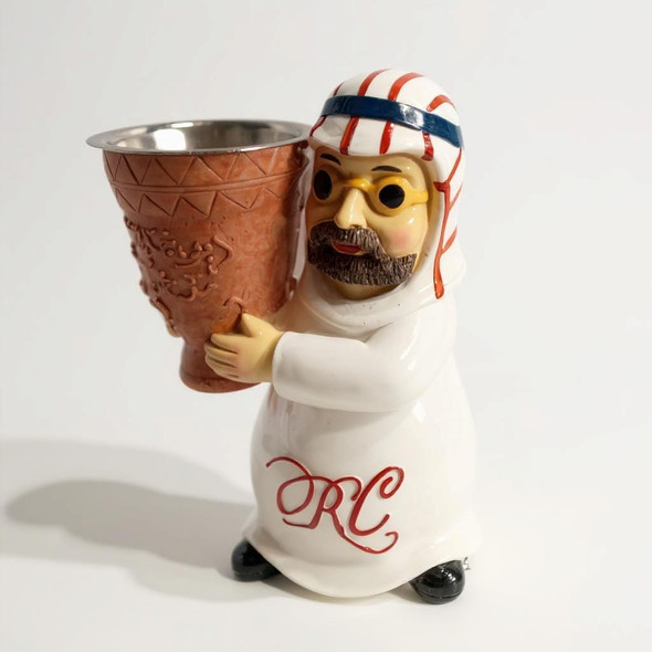 Handcrafted Ceramic Bukhoor Burner Emirati Man – Craftihouse Luxury - Authentic Luxury Craftsmanship