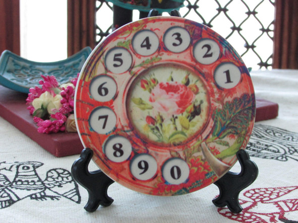 Red Rose Ceramic Tea | Premium Handcrafted Memento | High-end Gift - Luxury Handcrafted Art Craftihouse Dubai