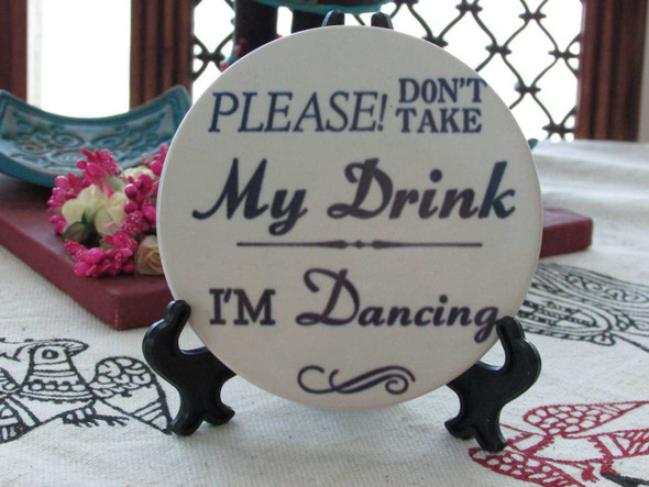 Premium Ceramic Tea Coaster Don't – Craftihouse Wedding - Authentic Luxury Craftsmanship