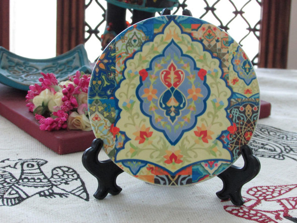 Handcrafted Tile Pattern Ceramic Tea – Craftihouse Luxury - Authentic Luxury Craftsmanship