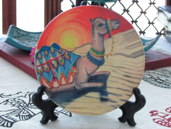Luxury Uae Desert Camel Tea Coaster Premium Design Showcase