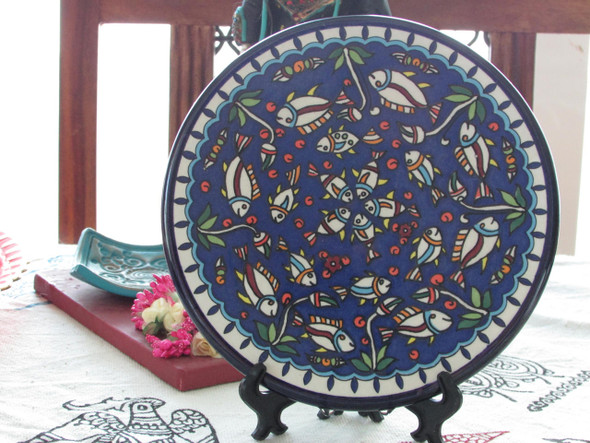 Luxury Artisan hand painted ceramic plate – Craftihouse Gift Premium Design Showcase