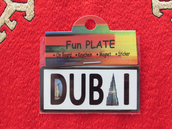 Metal Magnet Dubai Magnet Travel Keepsake | Unique Fridge Magnet | Artisan Home Decor Memento - Luxury Handcrafted Art Craftihouse Dubai
