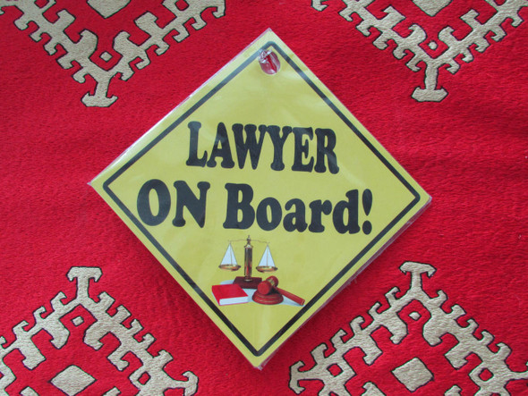 Metal Magnet (11x11 Cm) Lawyer On | Premium Ceramic Keepsake | Iconic Dubai Souvenir - Luxury Handcrafted Art Craftihouse Dubai