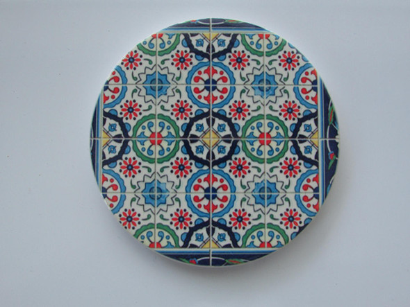 Handcrafted Tile Tea Coaster Sophisticated Boutique – Craftihouse Luxury - Authentic Luxury Craftsmanship