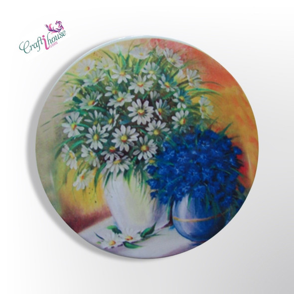 Flower Pattern Tea Coaster Luxury | Luxury Heritage Gift & Cultural Souvenir - Luxury Handcrafted Art Craftihouse Dubai