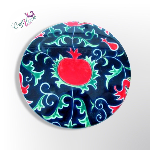 Exclusive Uae Handcrafted Pomegranate Tree Pattern Fine Craftsmanship Detail