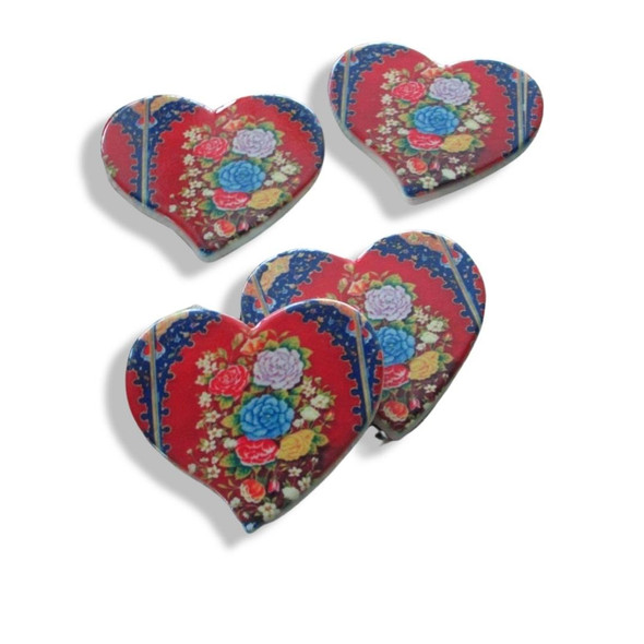 A professional product presentation of the printed ceramic magnets from a premier UAE art, gift, and home decor supplier.