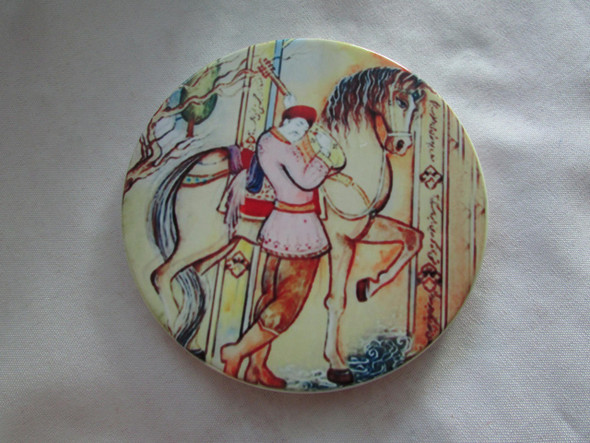 Luxury Artisan Handcrafted Tea Coaster Man Premium Design Showcase
