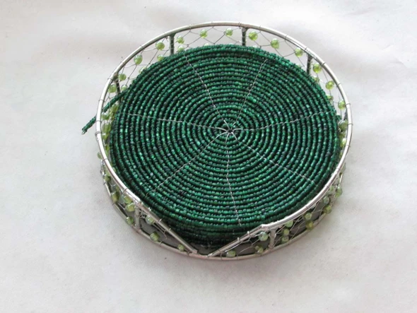 Exclusive Uae Handcrafted Tea Coaster .dubai Fine Craftsmanship Detail